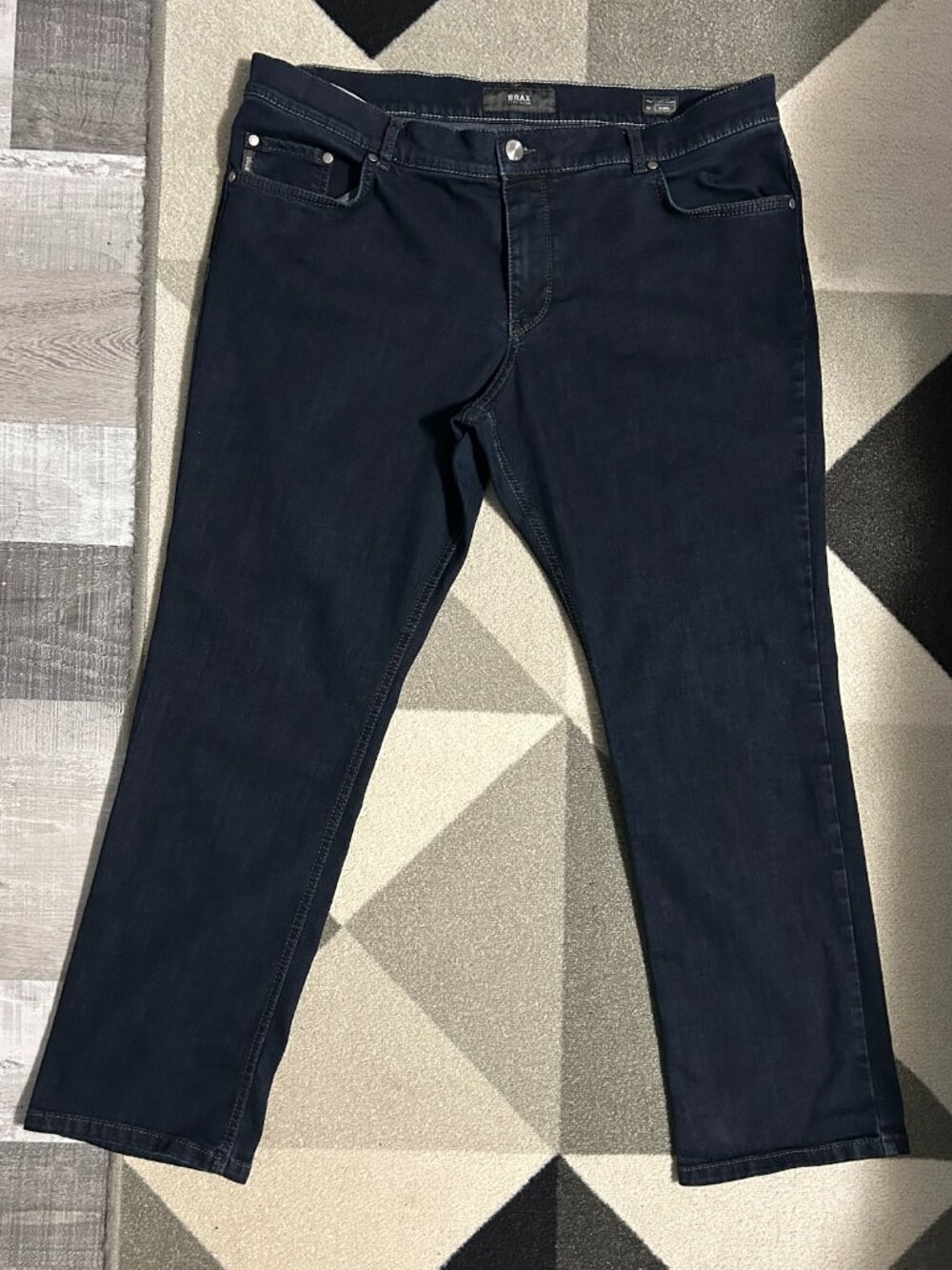 Brax Cooper Denim Regular Fit Jeans Masterpiece Wash Men's 40X30  (Actual 40X29)